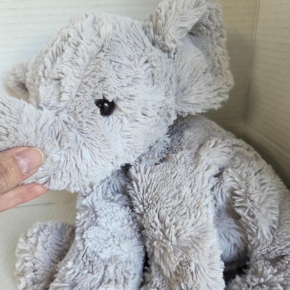 Gund Cozys Gray Elephant Plush Stuffed Animal Floppy Baby Zoo Safari 4059968 13" - Picture 3 of 10